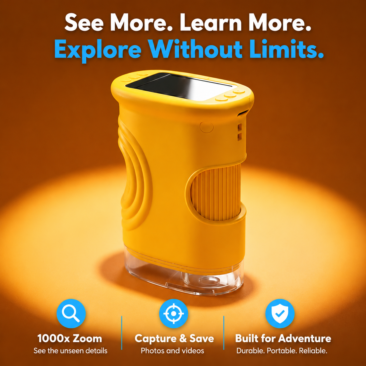 Curious Scope™ – 4K Discovery Microscope for Kids photo 5